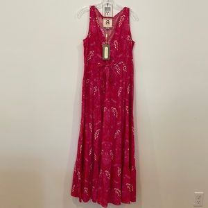 NWT Figue Pink Maxi dress